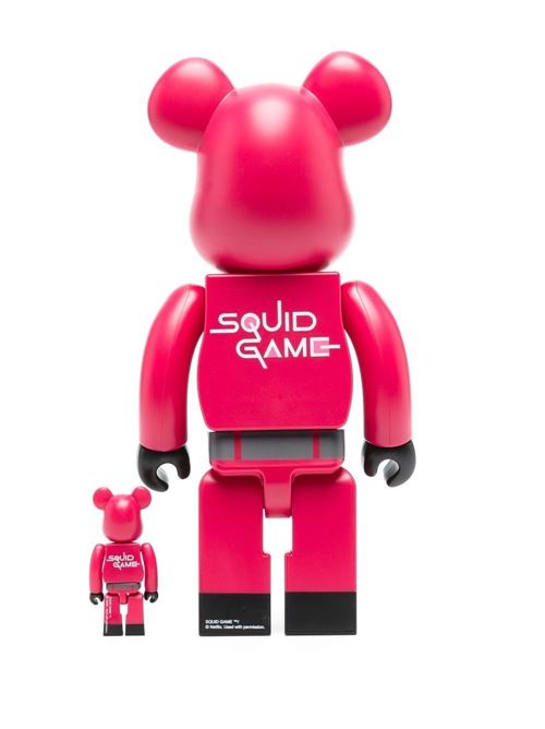 Rosa Be@Rbrick Squid Game 100% E Set Di Figure 400%. MEDICOM TOY | 18715481/ROSA CALDO